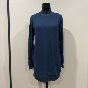 Forever 21 Navy Blue Tunic Sweatshirt